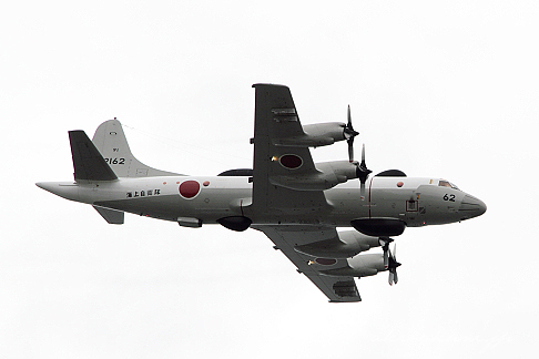 江田島地区自衛隊記念日記念行事 祝賀飛行 UP-3D 電子戦訓練支援機