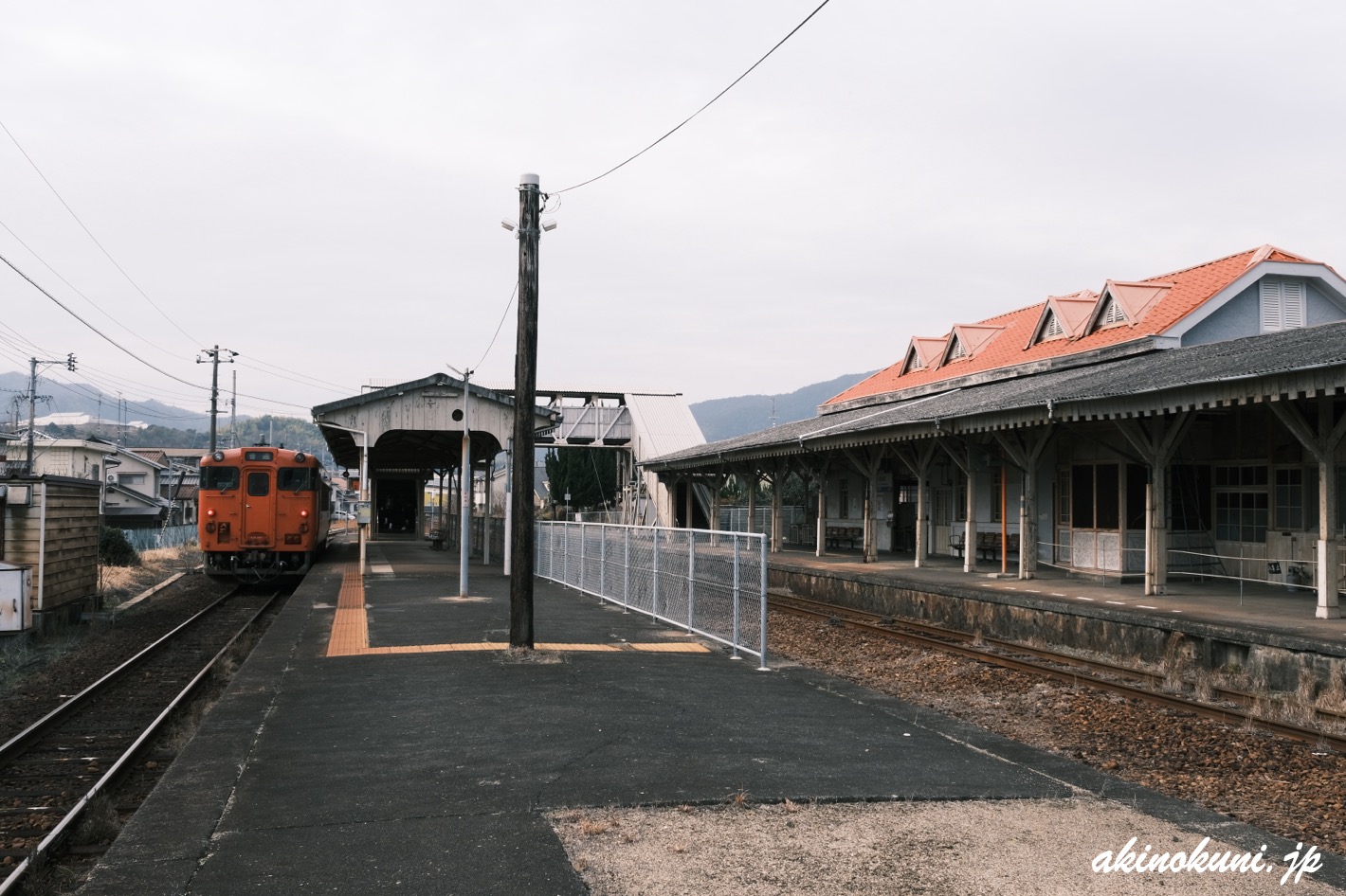 岩徳線 西岩国駅 2025年2月15日